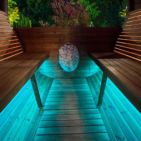 Sauna Lighting & Sound