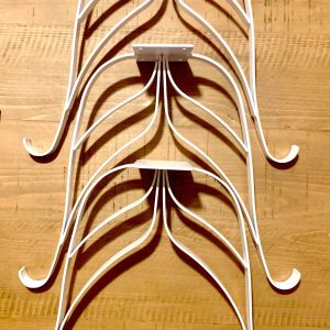 13 inch. Tulip Ashiatsu brackets - Set of 3