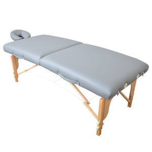 Eco-friendly portable massage table from FSC wood.