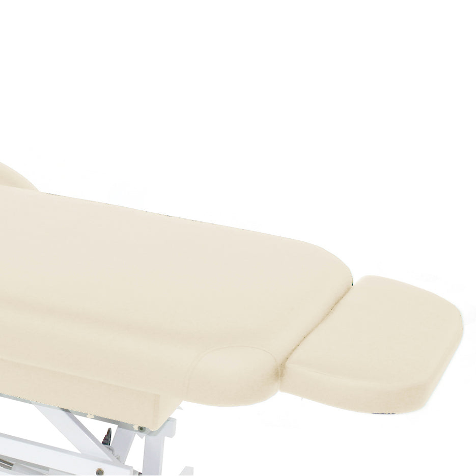 Massage table foot rest