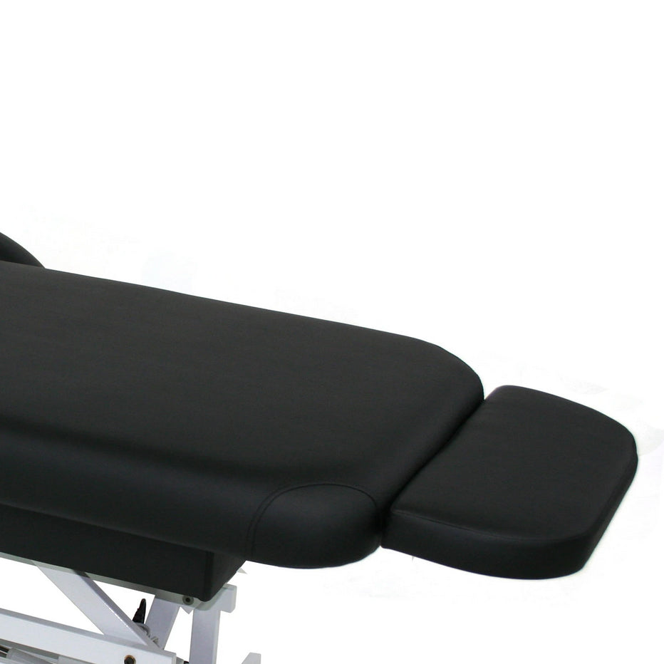 Massage table foot rest