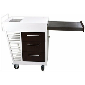 Spa treatment cart designed by Robert Henry